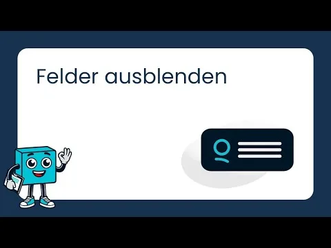 Felder ausblenden | Modul Personalverwaltung | benobix